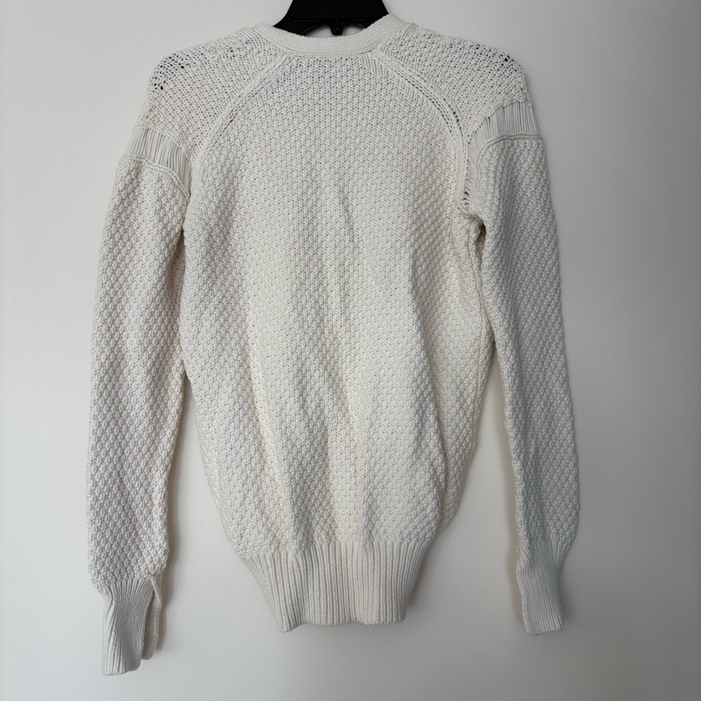 3.1 Phillip Lim Women's Cream Knit Sweater - Picture 4 of 14